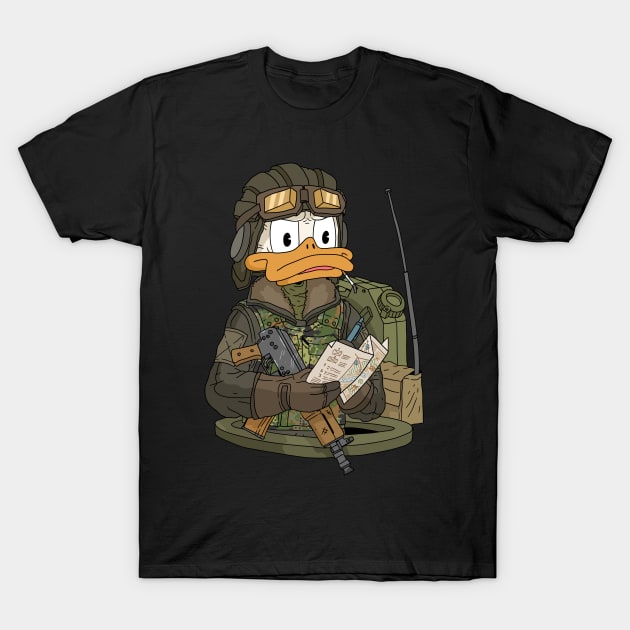 Tanker duck, AK47. T-Shirt by JJadx